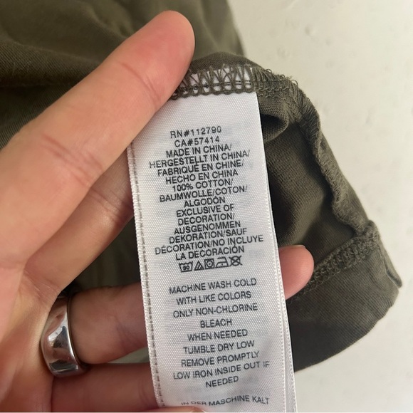 True Religion Green Graphic Tee for Men Casual Large - Picture 4 of 7